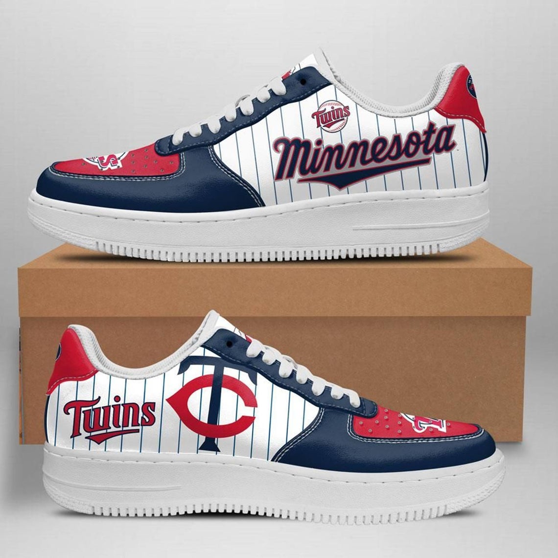 Minnesota Twins Custom Naf Shoes For Men Women
