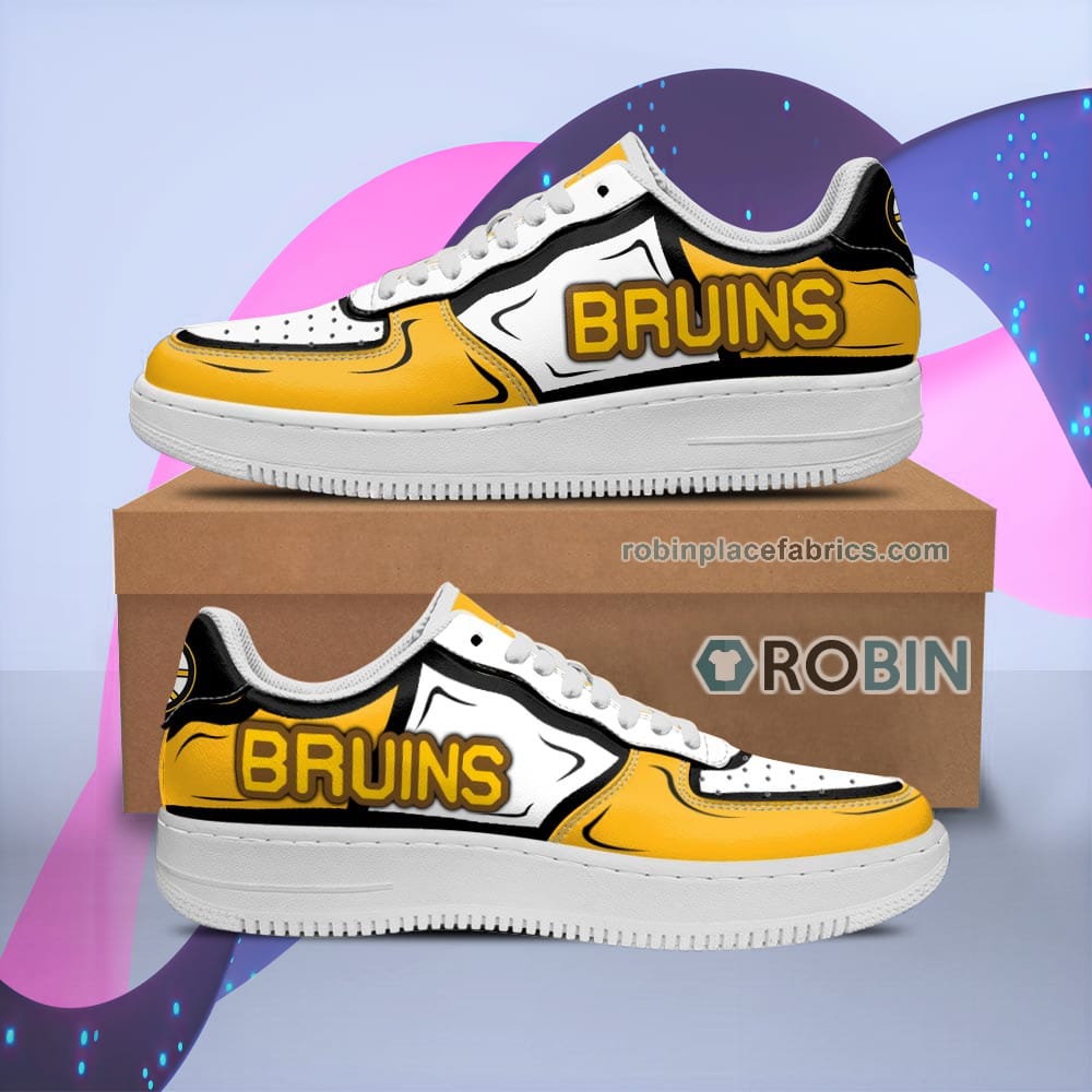 Boston Bruins Air Sneakers Custom Naf Shoes For Men Women