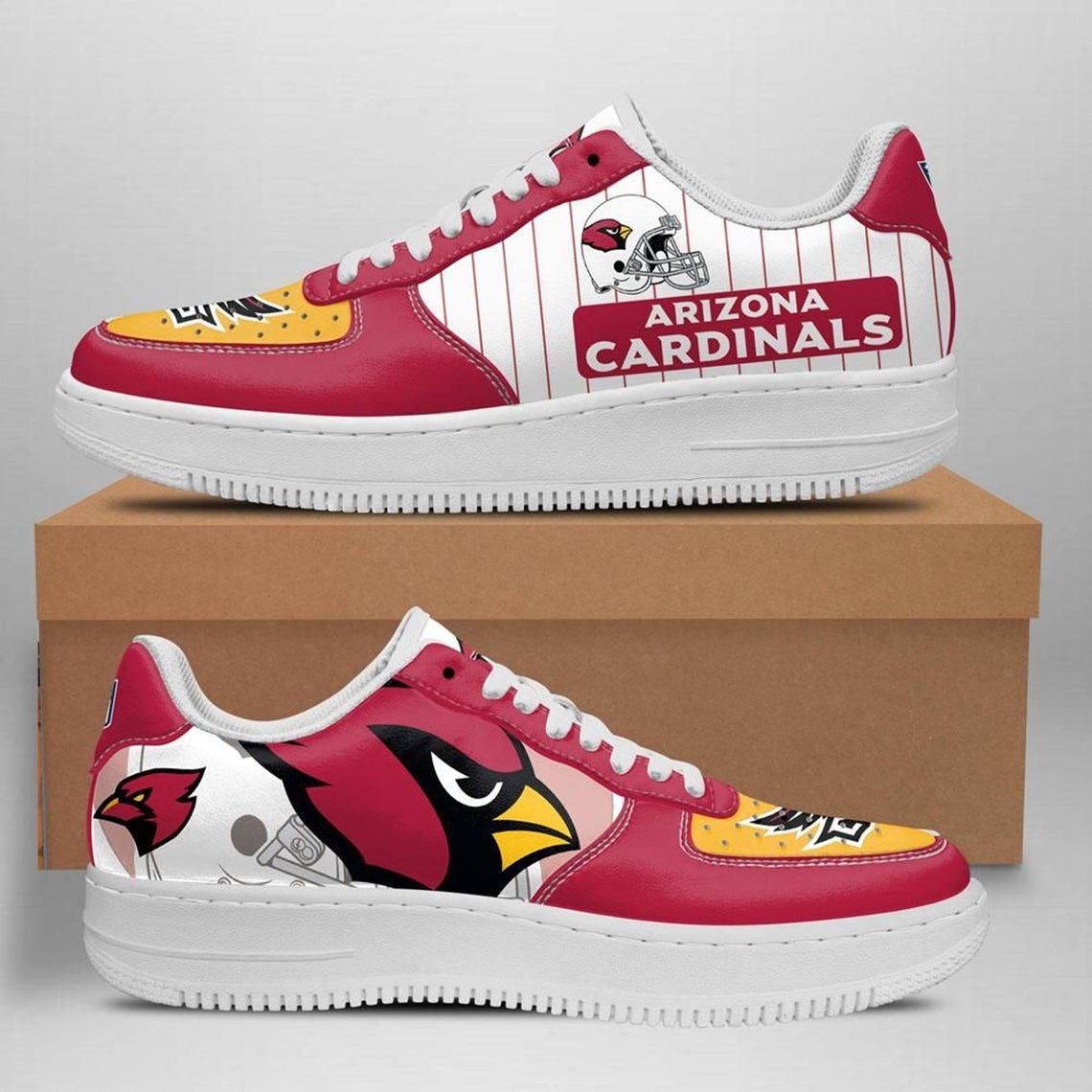 Arizona Cardinals Football Custom Naf Shoes For Men Women