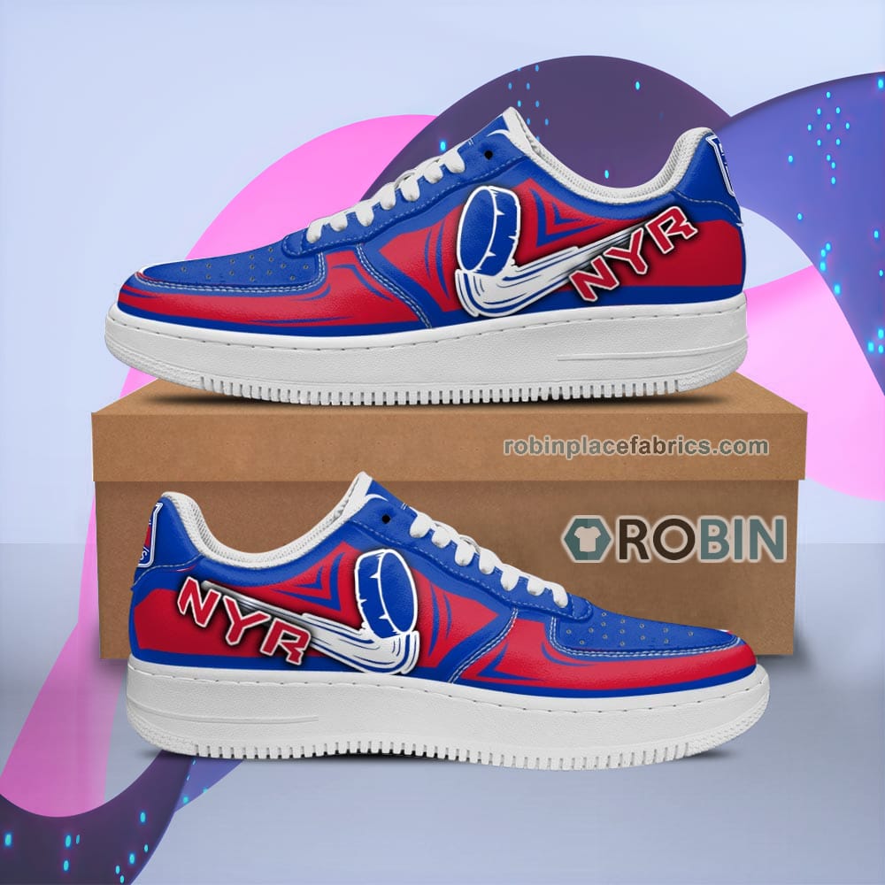 New York Rangers Air Shoes Custom Naf Sneakers For Men Women