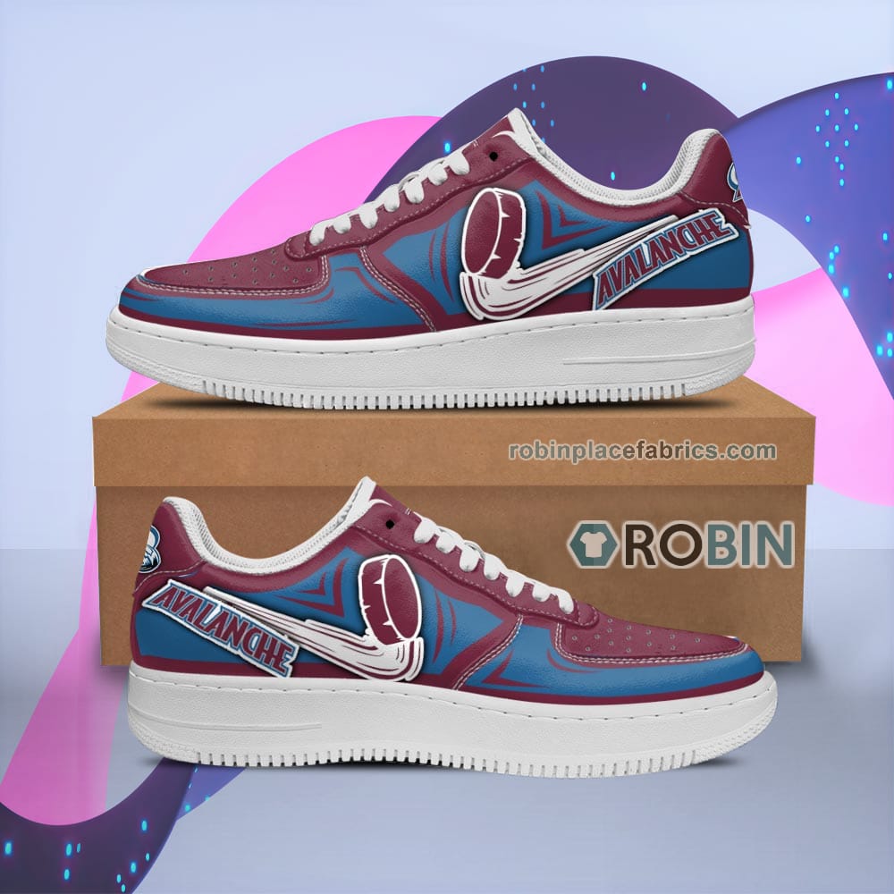 Colorado Avalanche Air Shoes Custom Naf Sneakers For Men Women