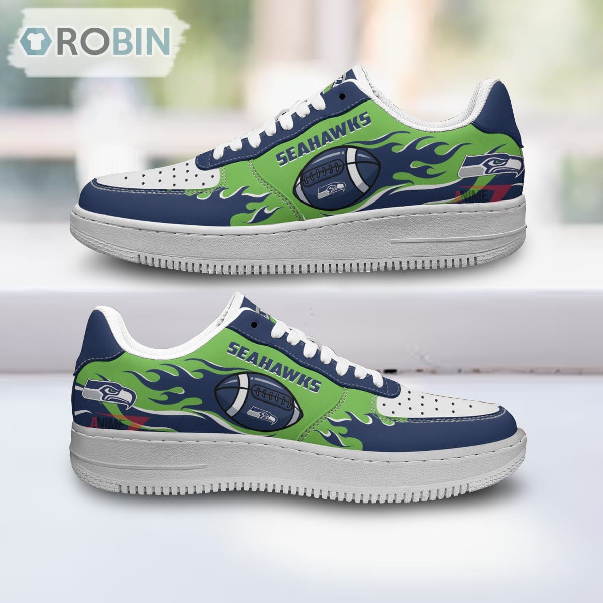 Seattle Seahawks Air Sneakers For Men Women