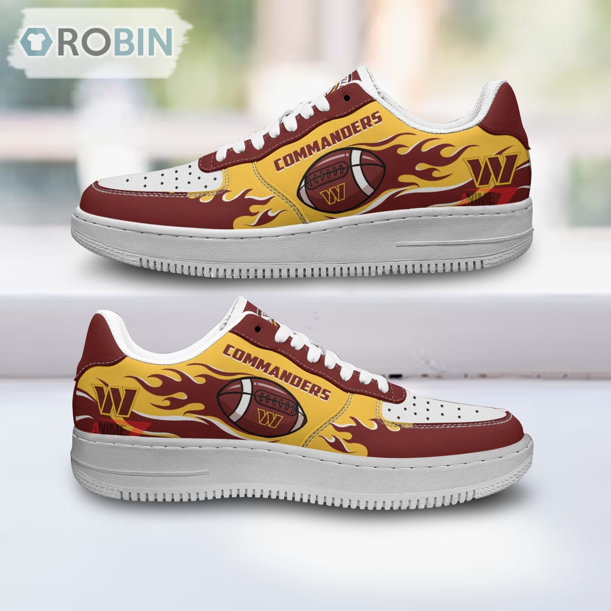 Washington Commanders Air Sneakers For Men Women