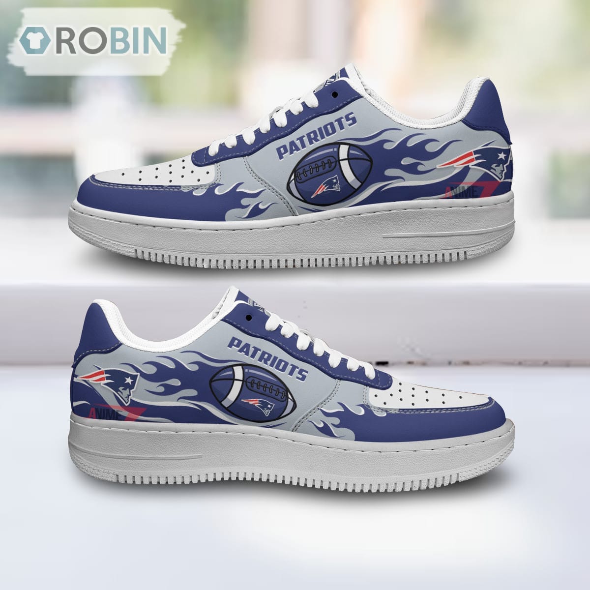 New England Patriots Air Sneakers For Men Women