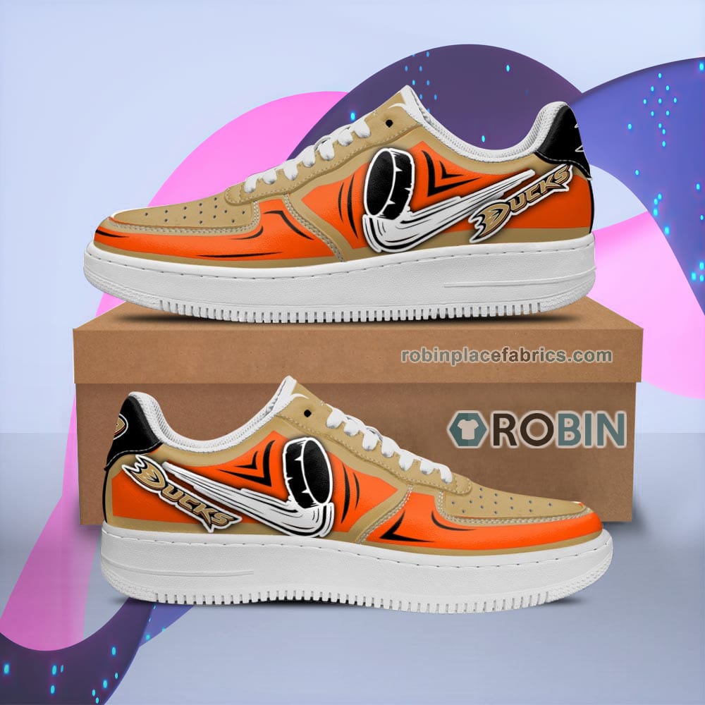 Anaheim Ducks Air Shoes Custom Naf Sneakers For Men Women