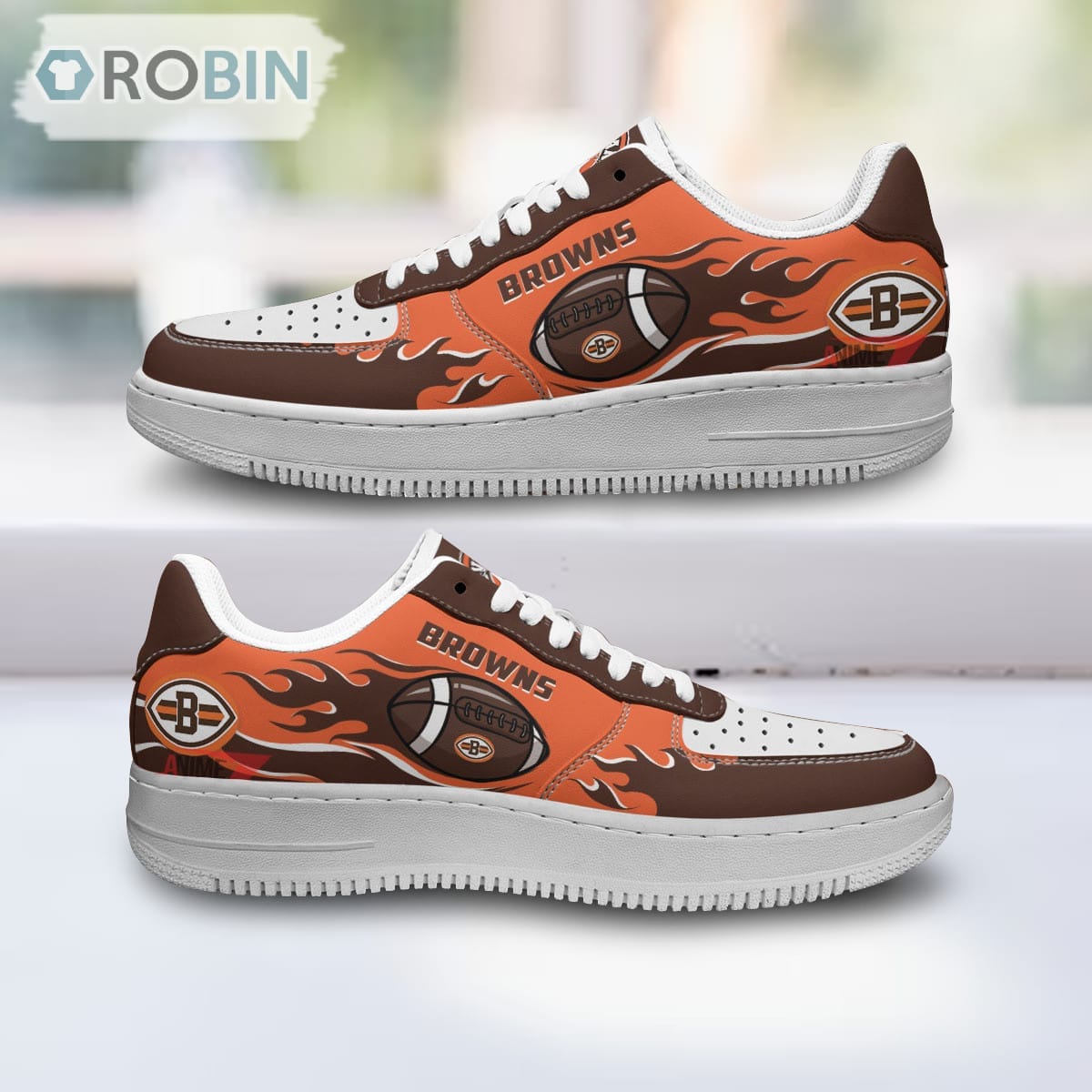 Cleveland Browns Air Sneakers For Men Women