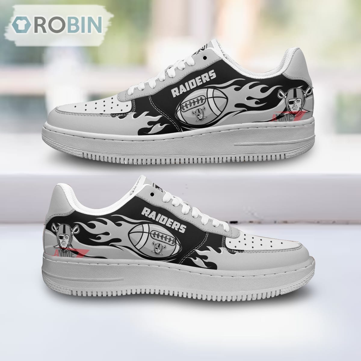 Las Vegas Raiders Air Sneakers For Men Women