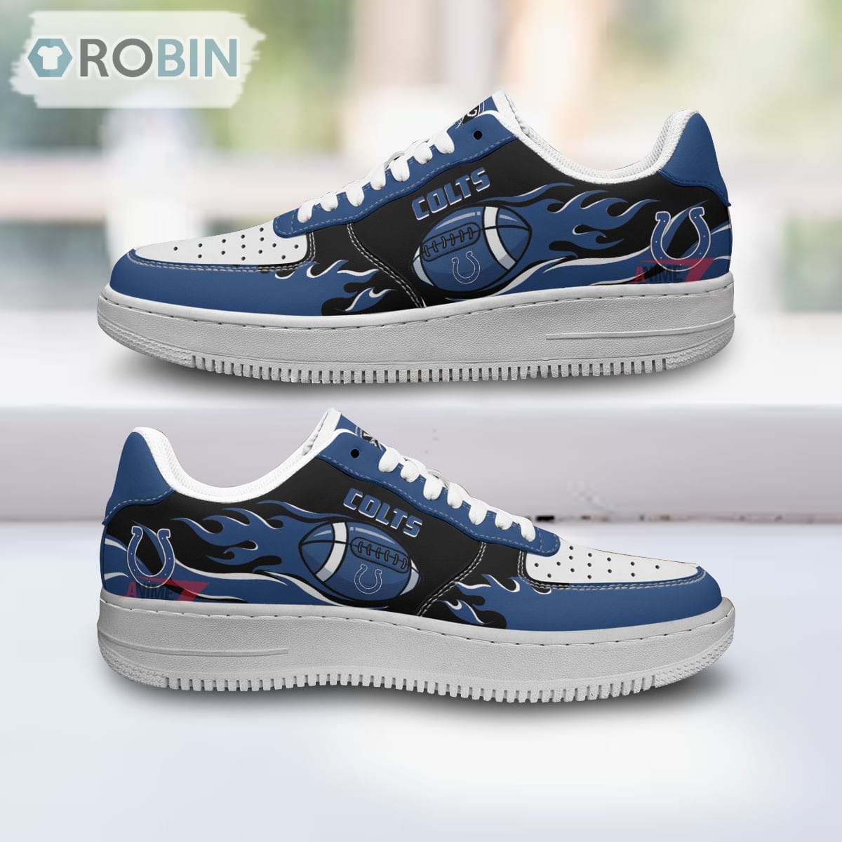 Indianapolis Colts Air Sneakers For Men Women