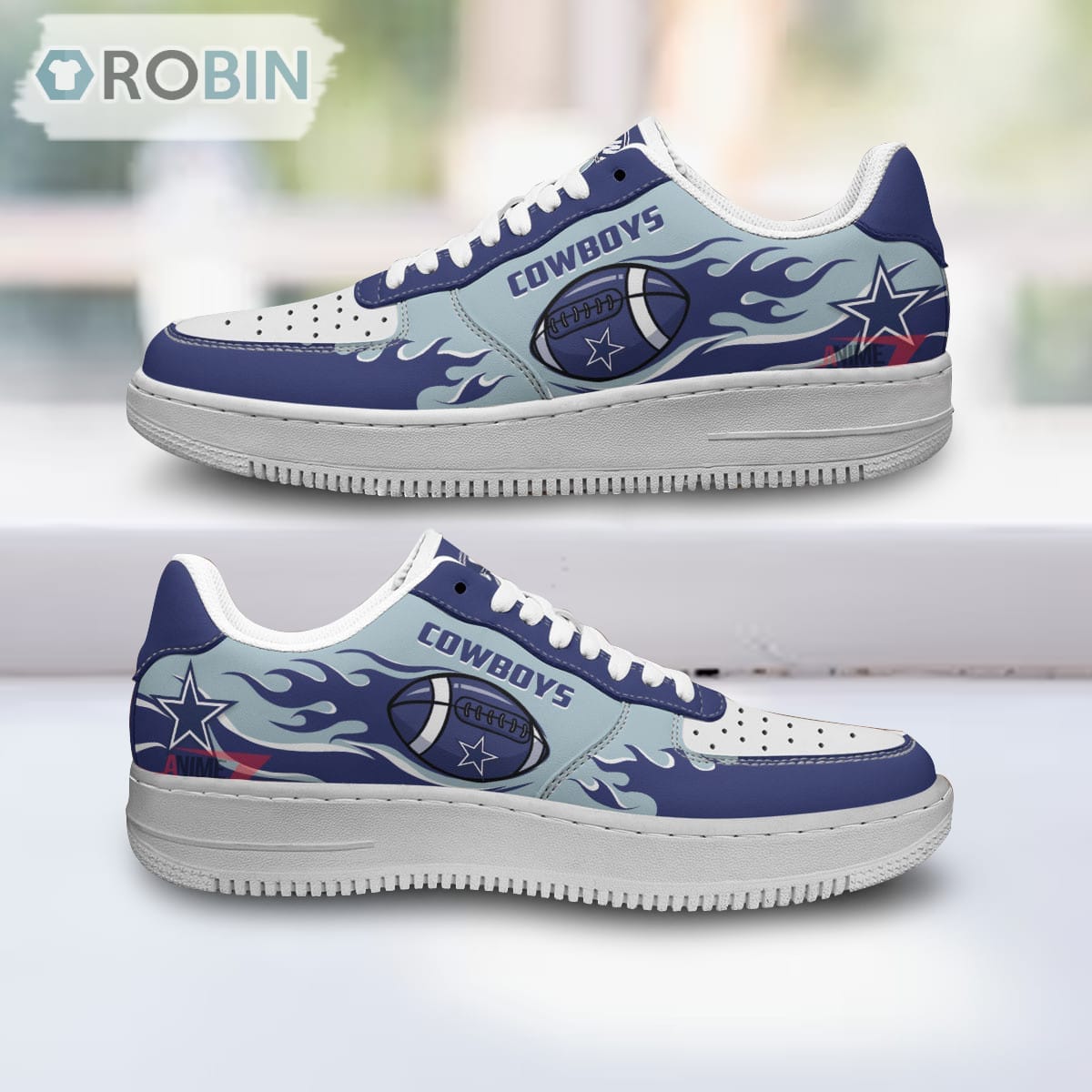Dallas Cowboys Air Sneakers For Men Women
