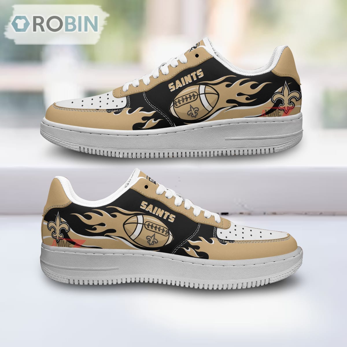New Orleans Saints Air Sneakers For Men Women