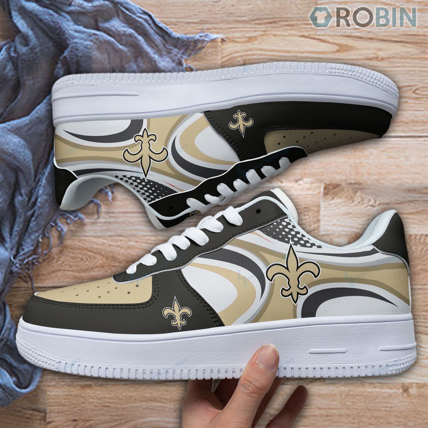 New Orleans Saints Air Force 1 Shoes Rb12253 For Men Women