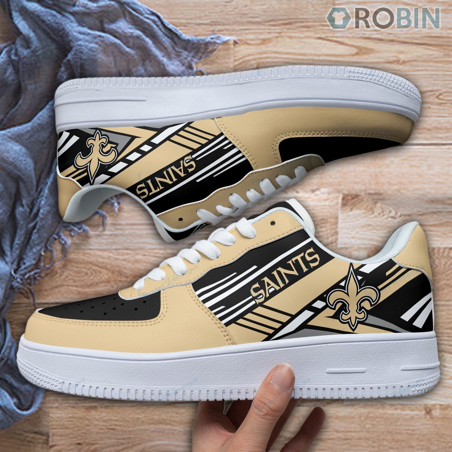 New Orleans Saints Air Force 1 Shoes Rb12298 For Men Women