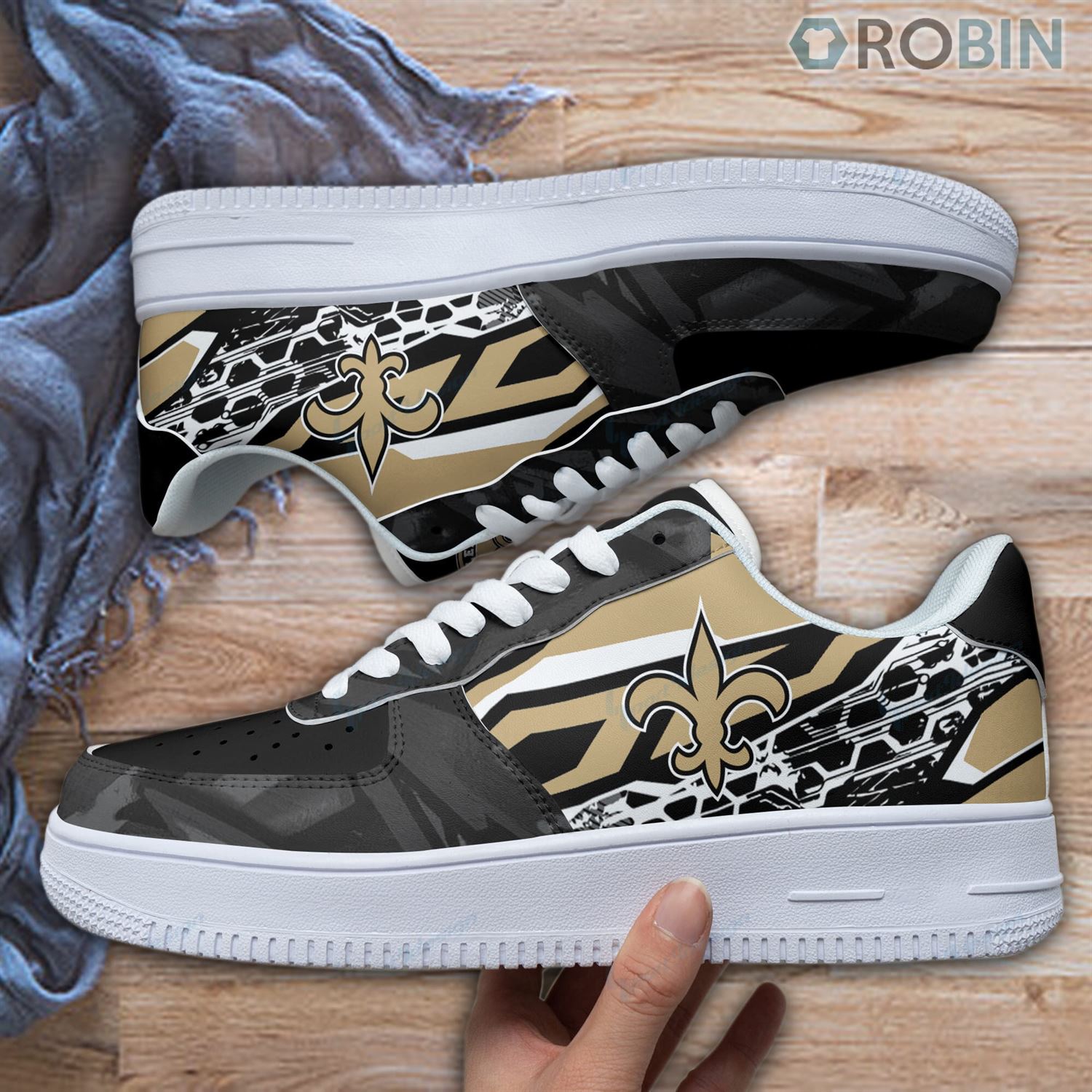 New Orleans Saints Air Force 1 Shoes Rb12340 For Men Women