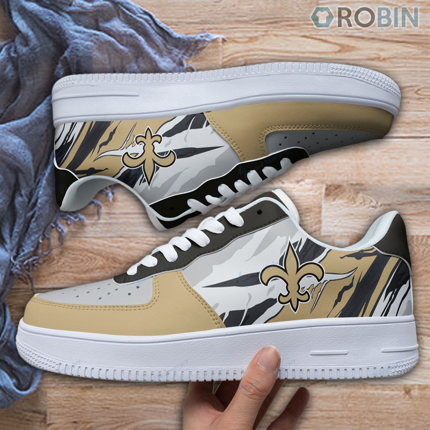 New Orleans Saints Air Force 1 Shoes Rb12268 For Men Women