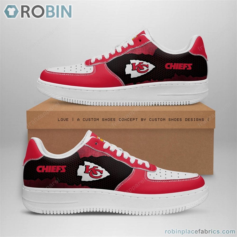 Kansas City Chiefs Team Air Sneakers 03Rb-Naf For Men Women