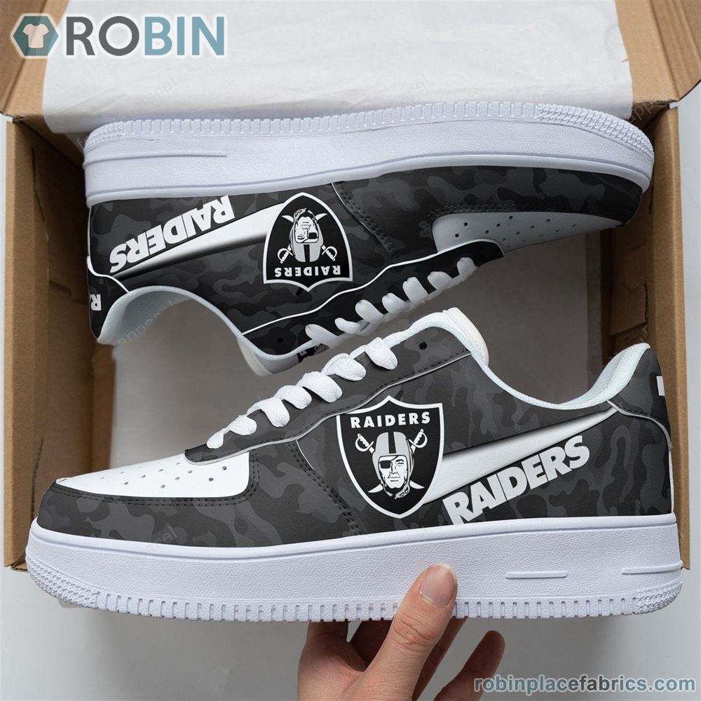 Las Vegas Raiders Team Air Sneakers 59Rb-Naf For Men Women