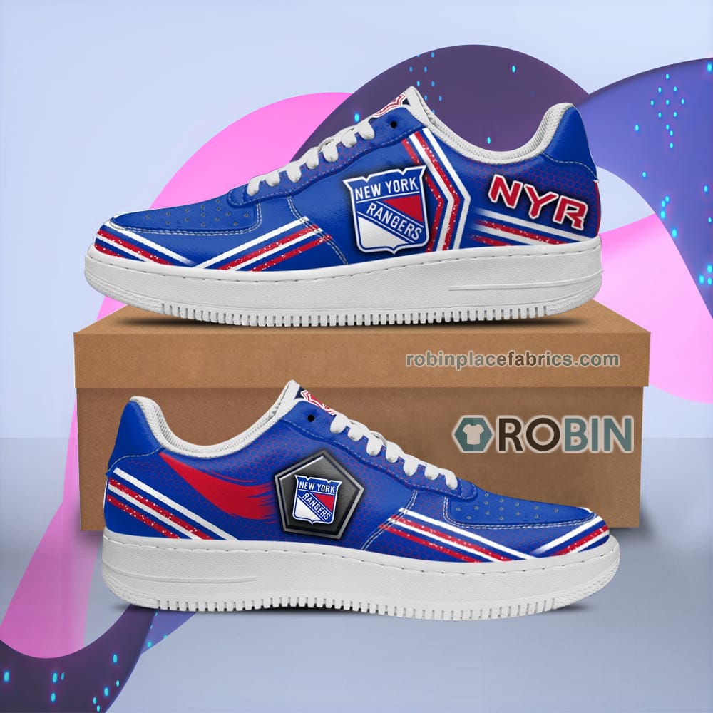 New York Rangers Air Sneakers Custom Force Shoes For Men Women