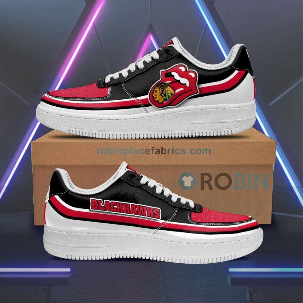 Chicago Blackhawks Air Sneakers Custom Force Shoes Sexy Lipss Air Force 1 Shoes For Men Women