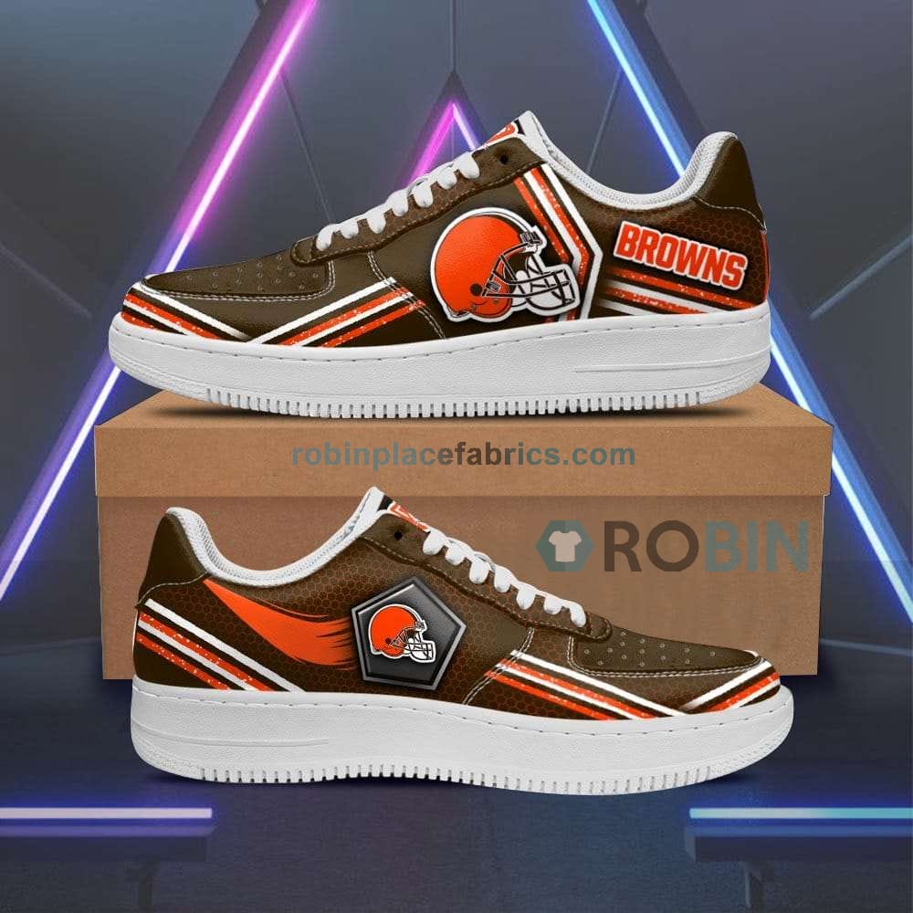 Cleveland Browns Air Sneakers Custom Force Shoes Air Force 1 Shoes For Men Women