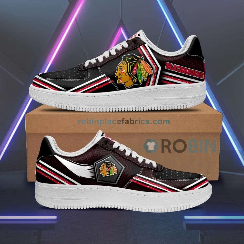 Chicago Blackhawks Air Sneakers Custom Force Shoes Air Force 1 Shoes For Men Women