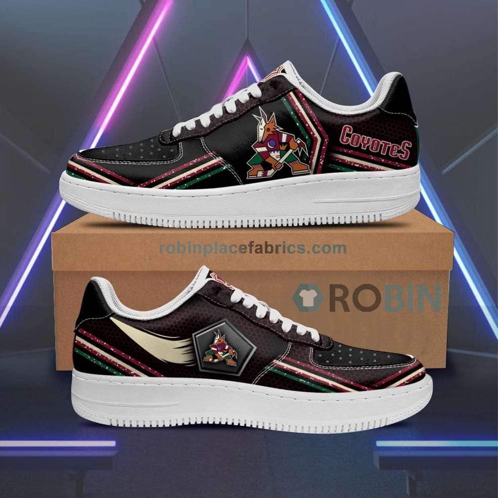 Arizona Coyotes Air Sneakers Custom Force Shoes Air Force 1 Shoes For Men Women