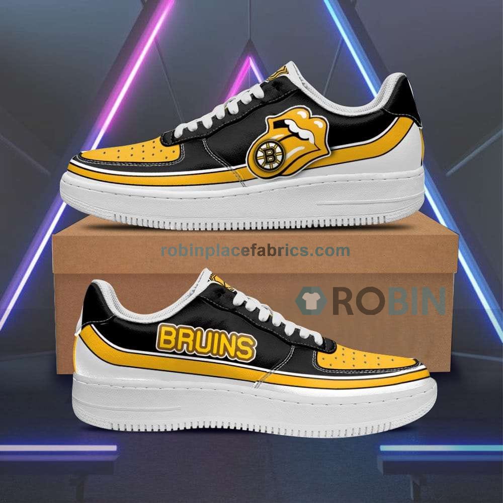 Boston Bruins Air Sneakers Custom Force Shoes Sexy Lipss Air Force 1 Shoes For Men Women
