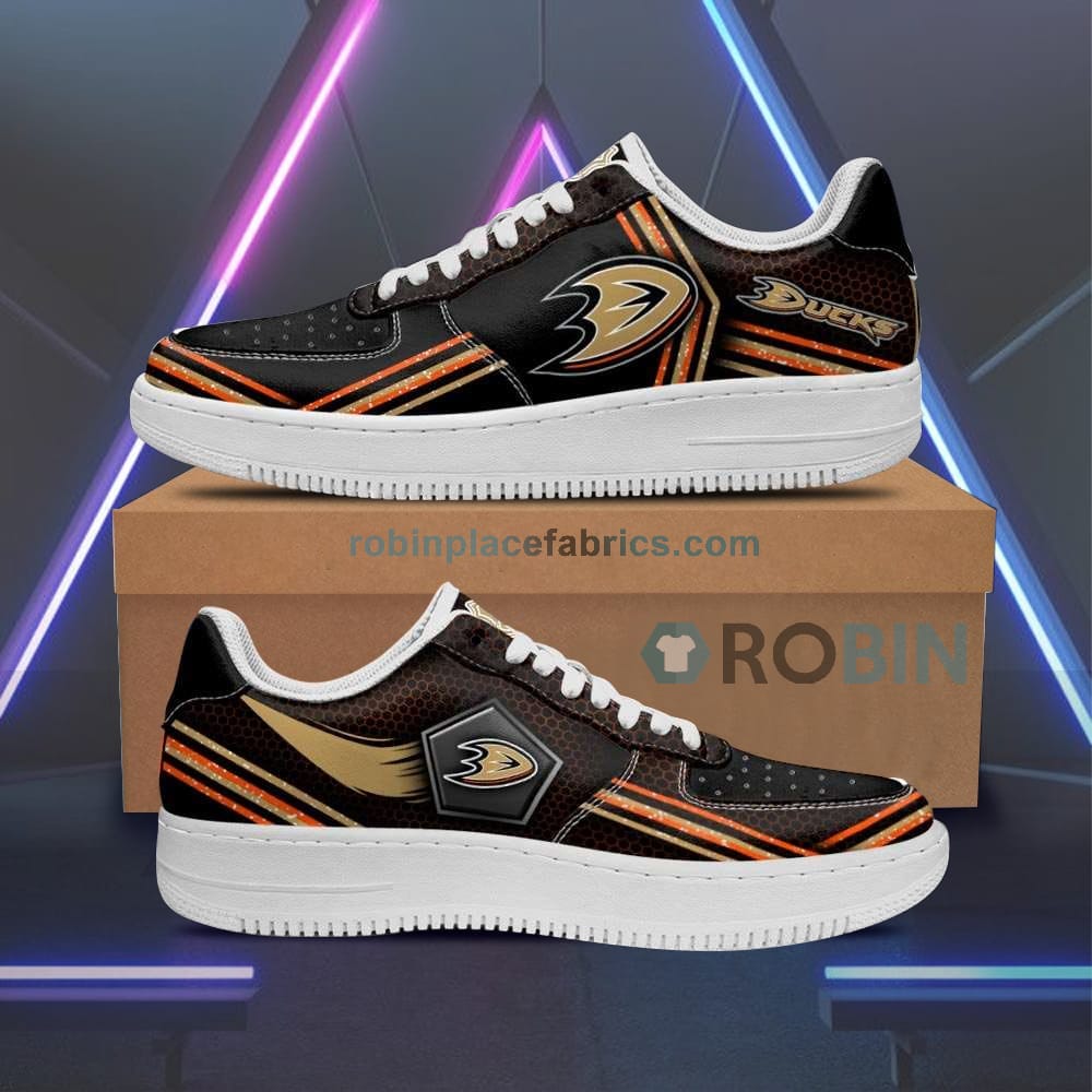 Anaheim Ducks Air Sneakers Custom Force Shoes Air Force 1 Shoes For Men Women