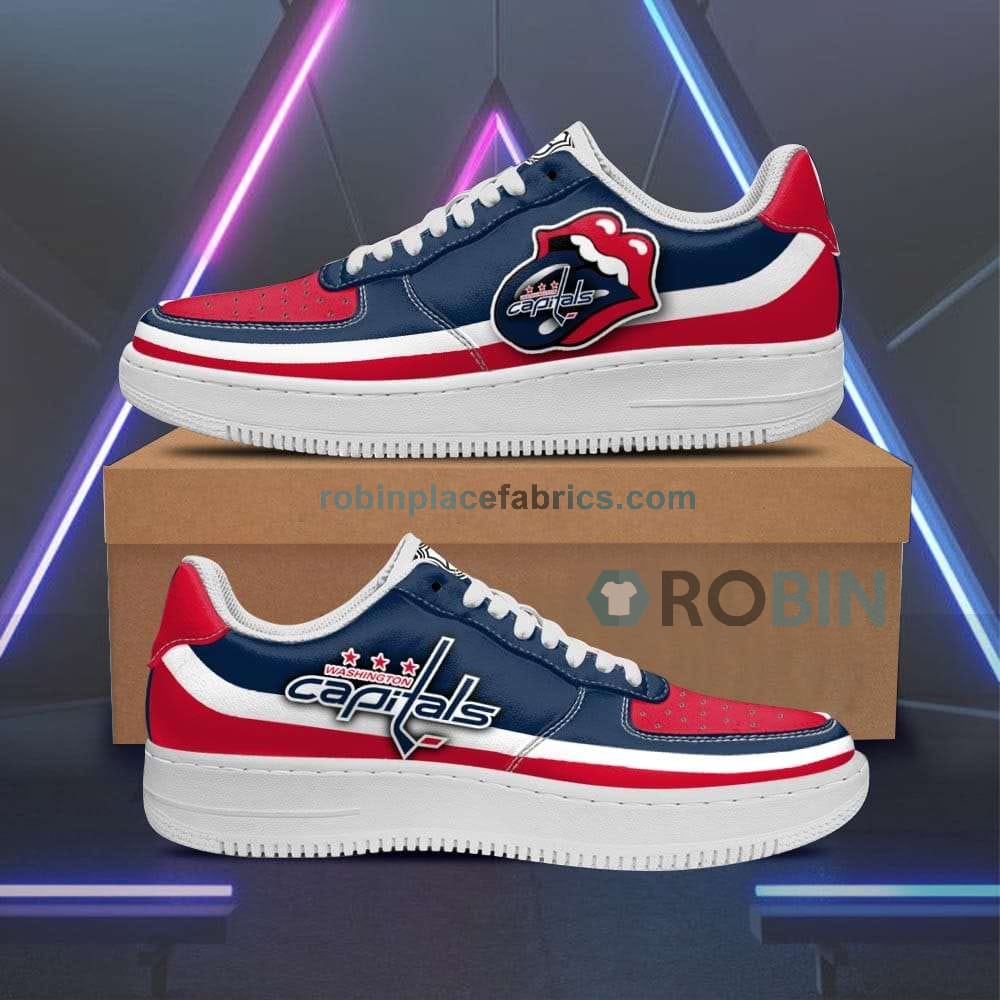 Washington Capitals Air Sneakers Custom Force Shoes Sexy Lipss Air Force 1 Shoes For Men Women