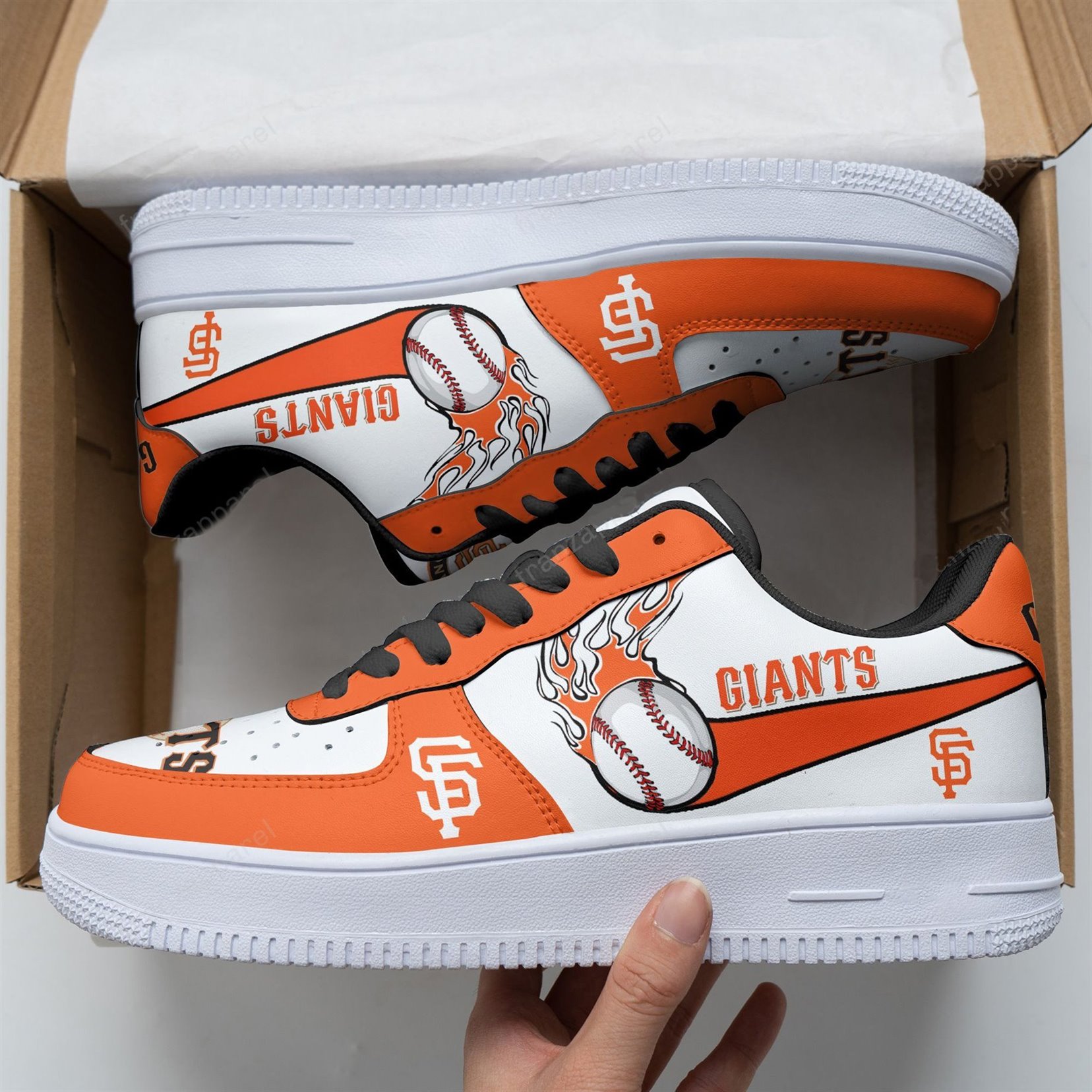 San Francisco Giants Af 1 Sneakers 85Rb-Naf For Men Women