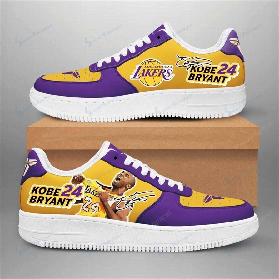Kobe Bryant White Sole Af 1 Sneakers 001Rb-Naf For Men Women
