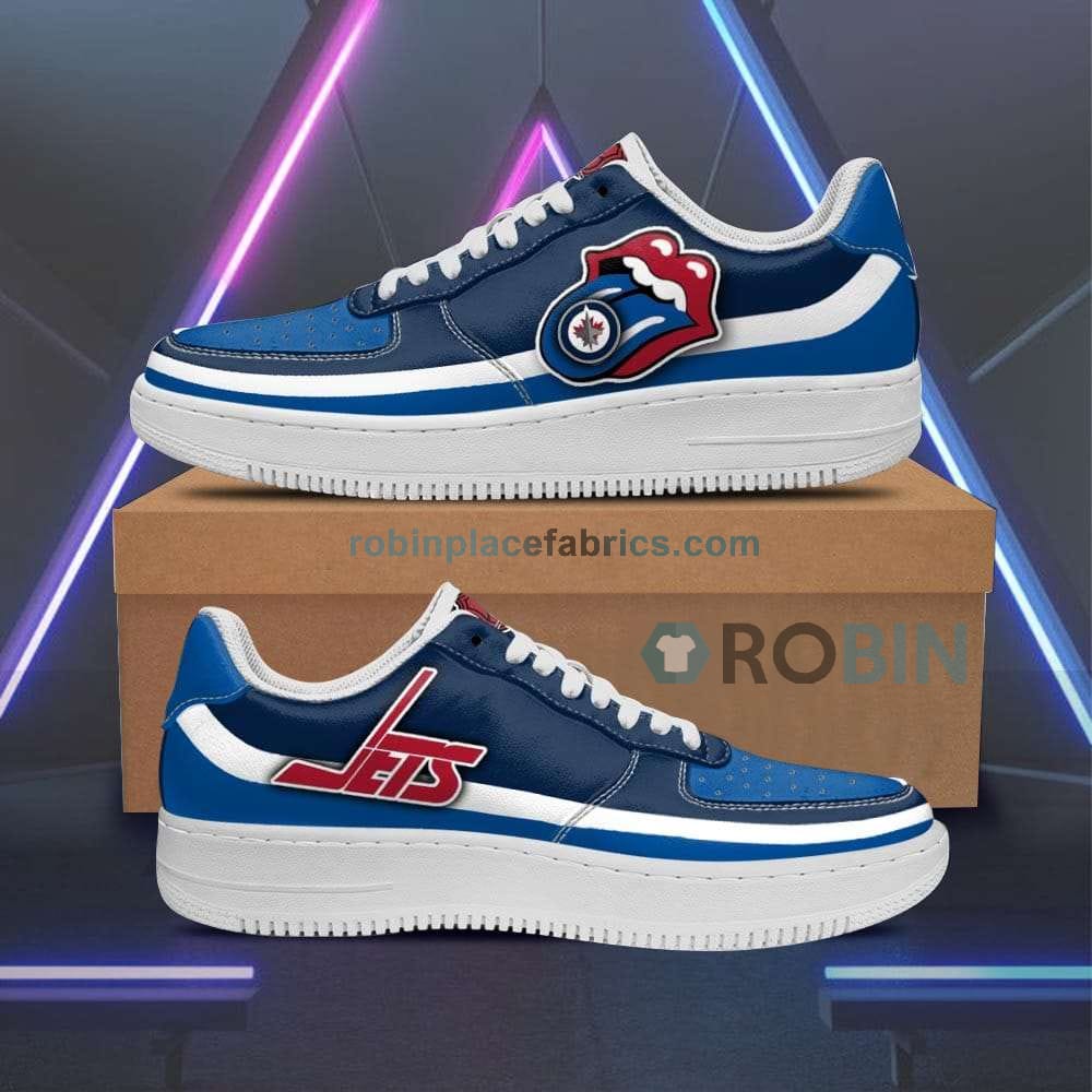 Winnipeg Jets Air Sneakers Custom Force Shoes Sexy Lipss Air Force 1 Shoes For Men Women