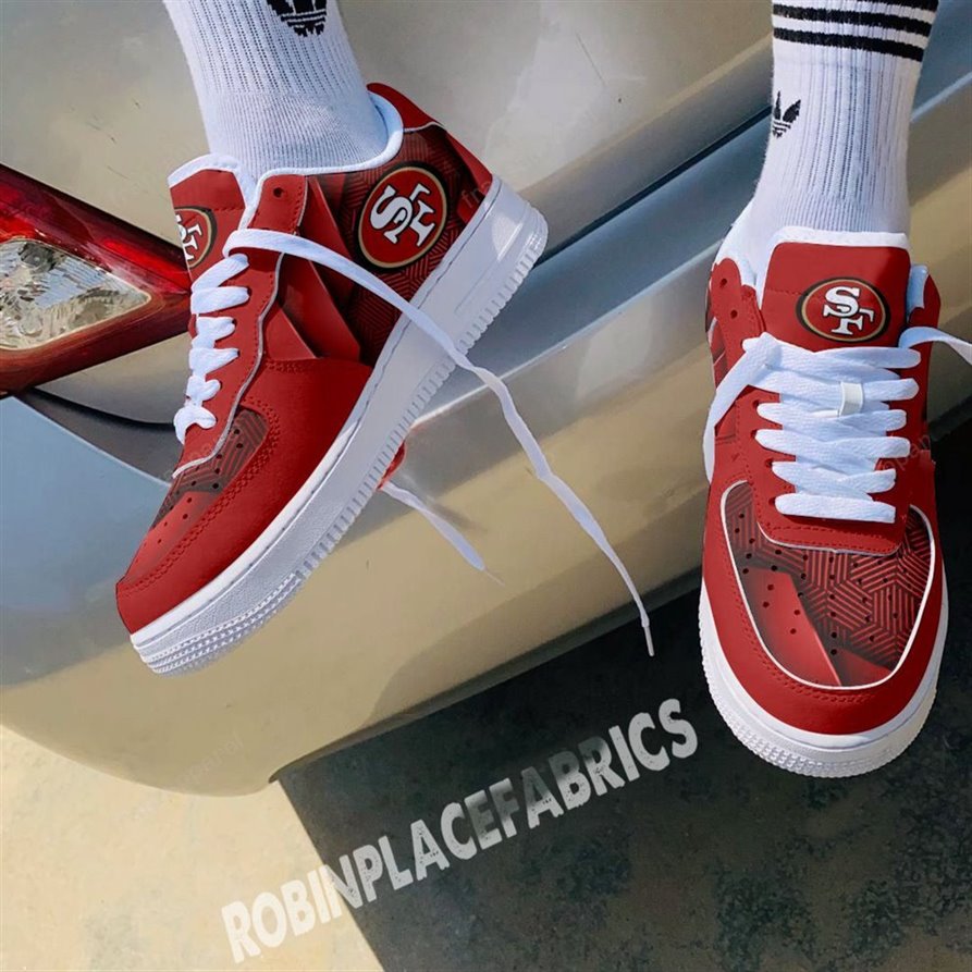 San Francisco 49Ers Af 1 Sneakers 49Rb-Naf For Men Women