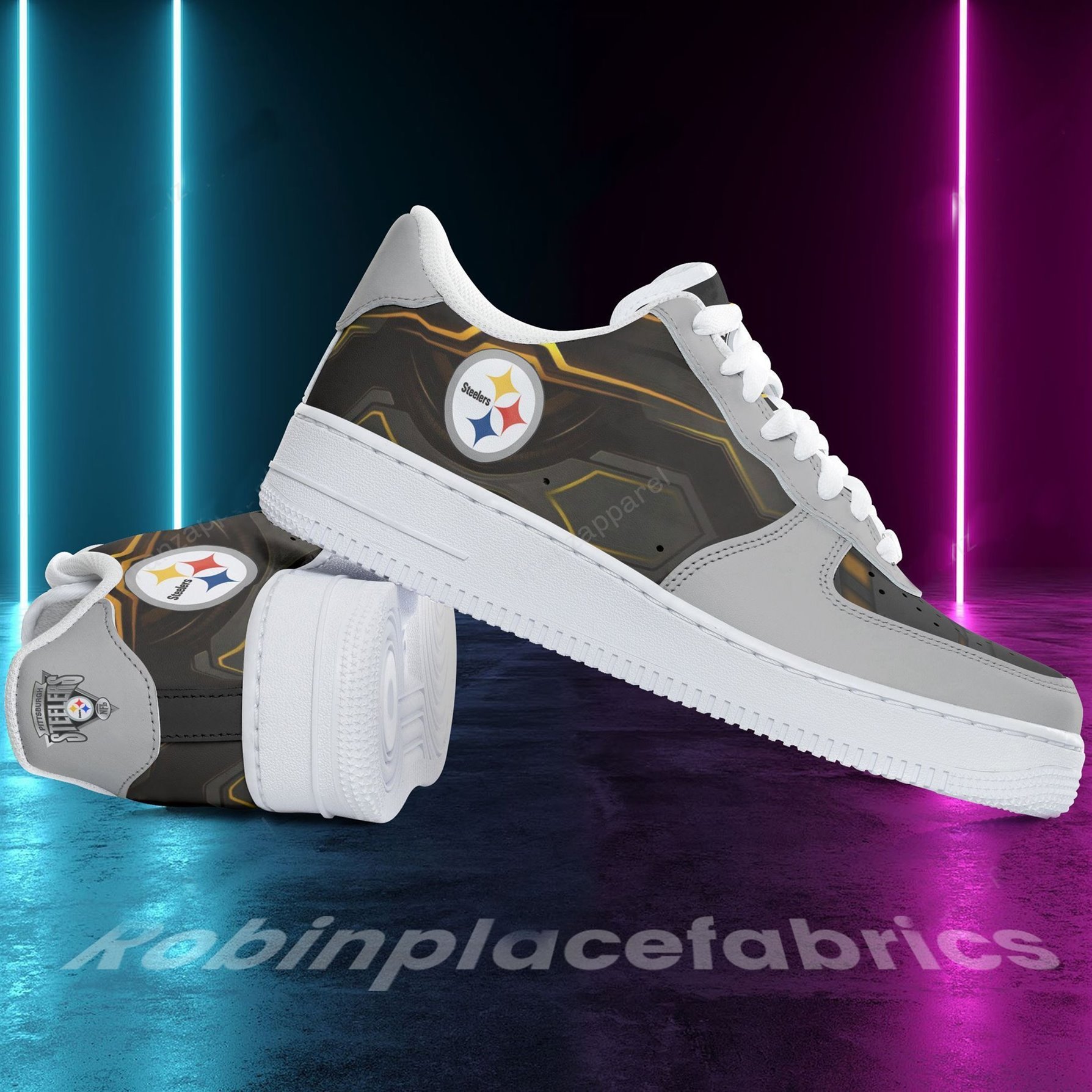 Pittsburgh Steelers Team Af 1 Sneakers 61Rb-Naf For Men Women