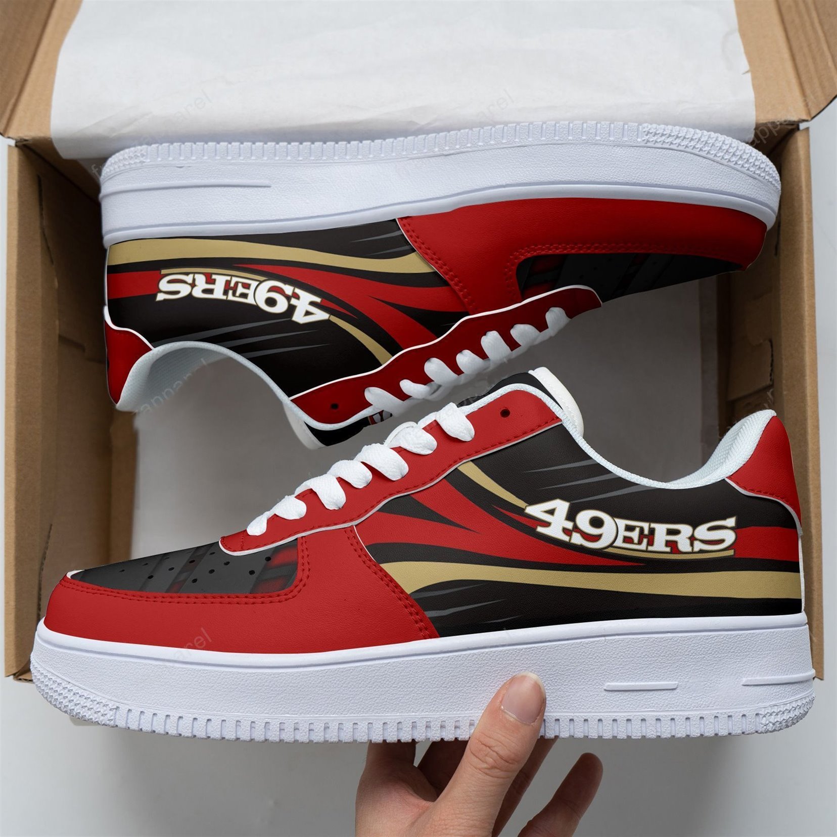 San Francisco 49Ers Af 1 Sneakers 51Rb-Naf For Men Women