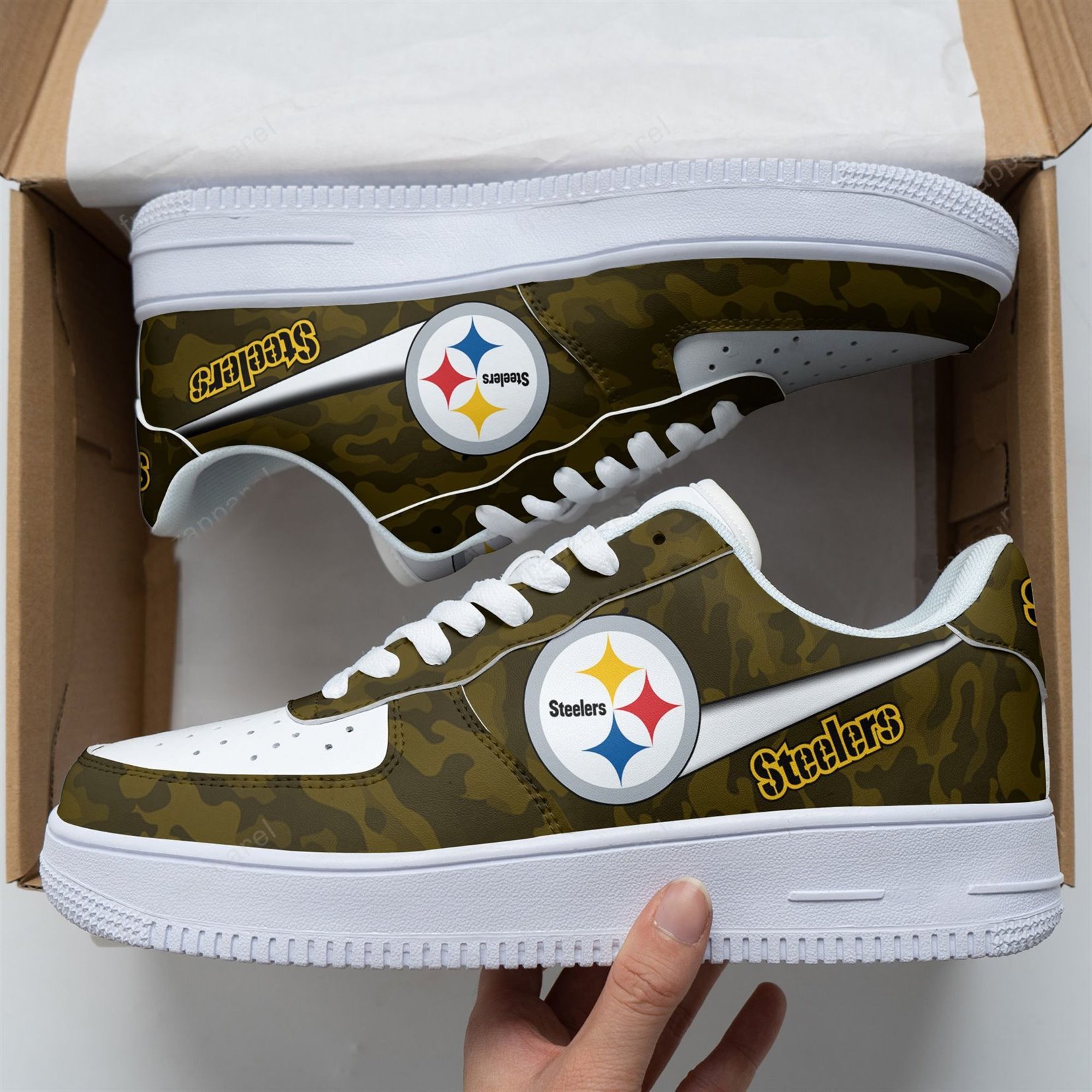 Pittsburgh Steelers Af 1 Sneakers 70Rb-Naf For Men Women