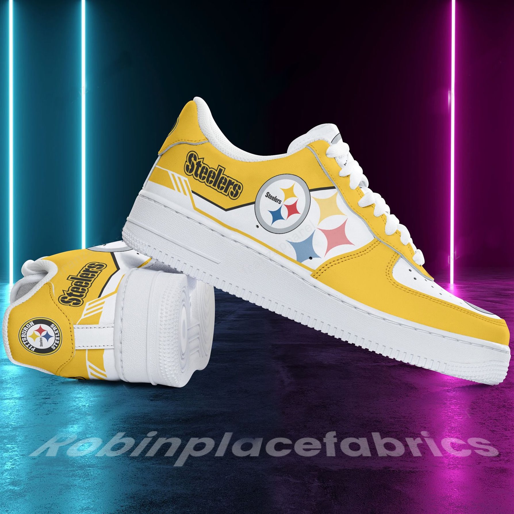 Pittsburgh Steelers Team Af 1 Sneakers 39Rb-Naf For Men Women