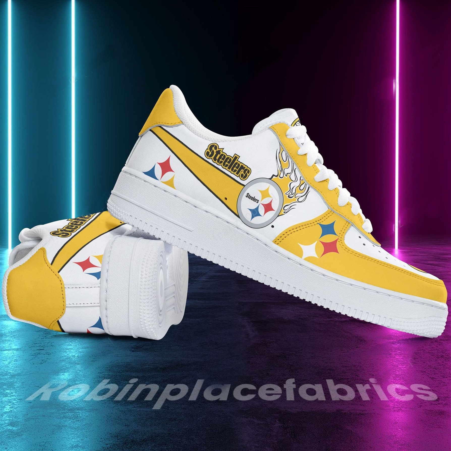 Pittsburgh Steelers Af 1 Sneakers 86Rb-Naf For Men Women