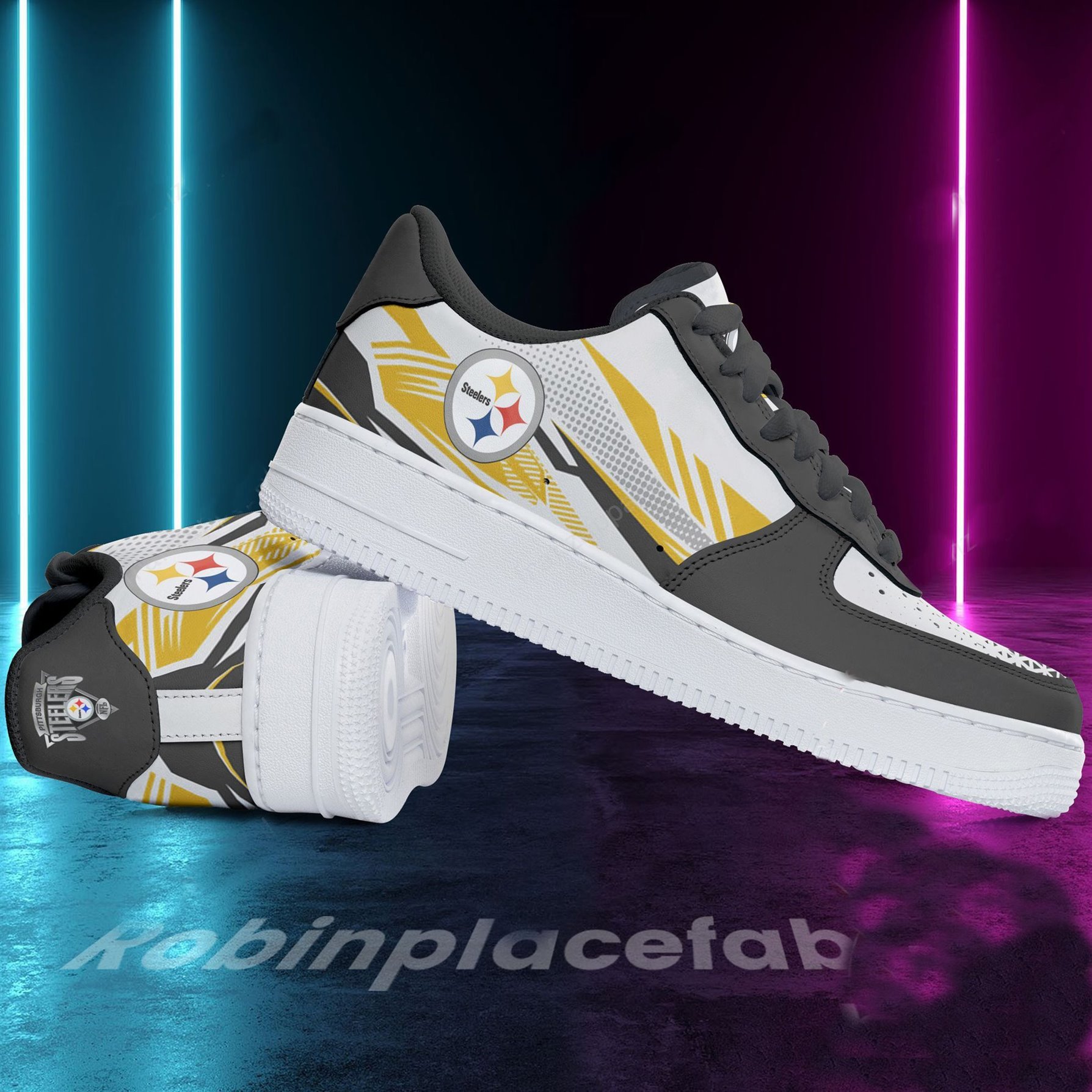 Pittsburgh Steelers Af 1 Sneakers 98Rb-Naf For Men Women