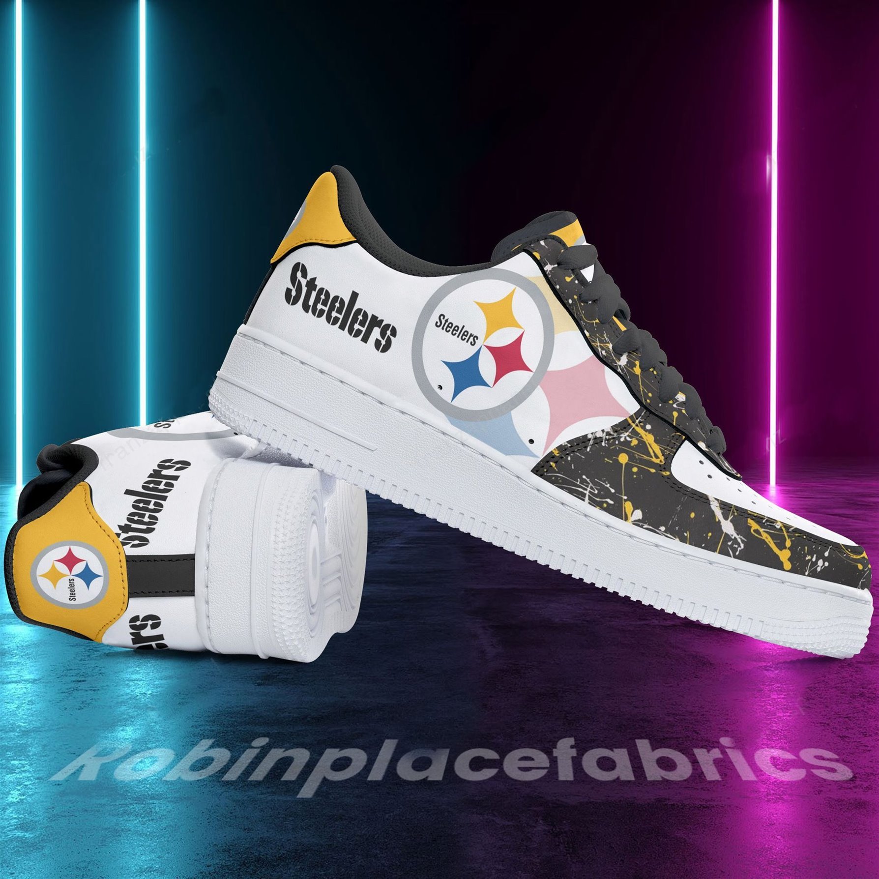 Pittsburgh Steelers Af 1 Sneakers 101Rb-Naf For Men Women