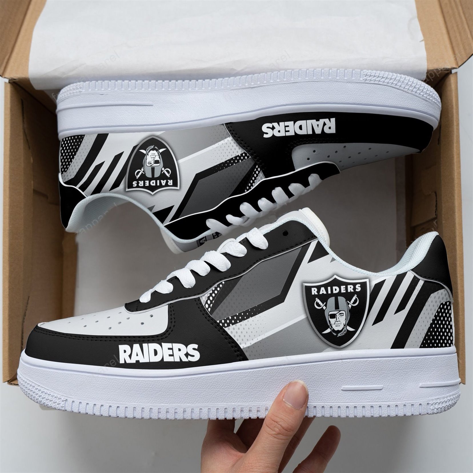 Las Vegas Raiders Team Af 1 Sneakers 76Rb-Naf For Men Women