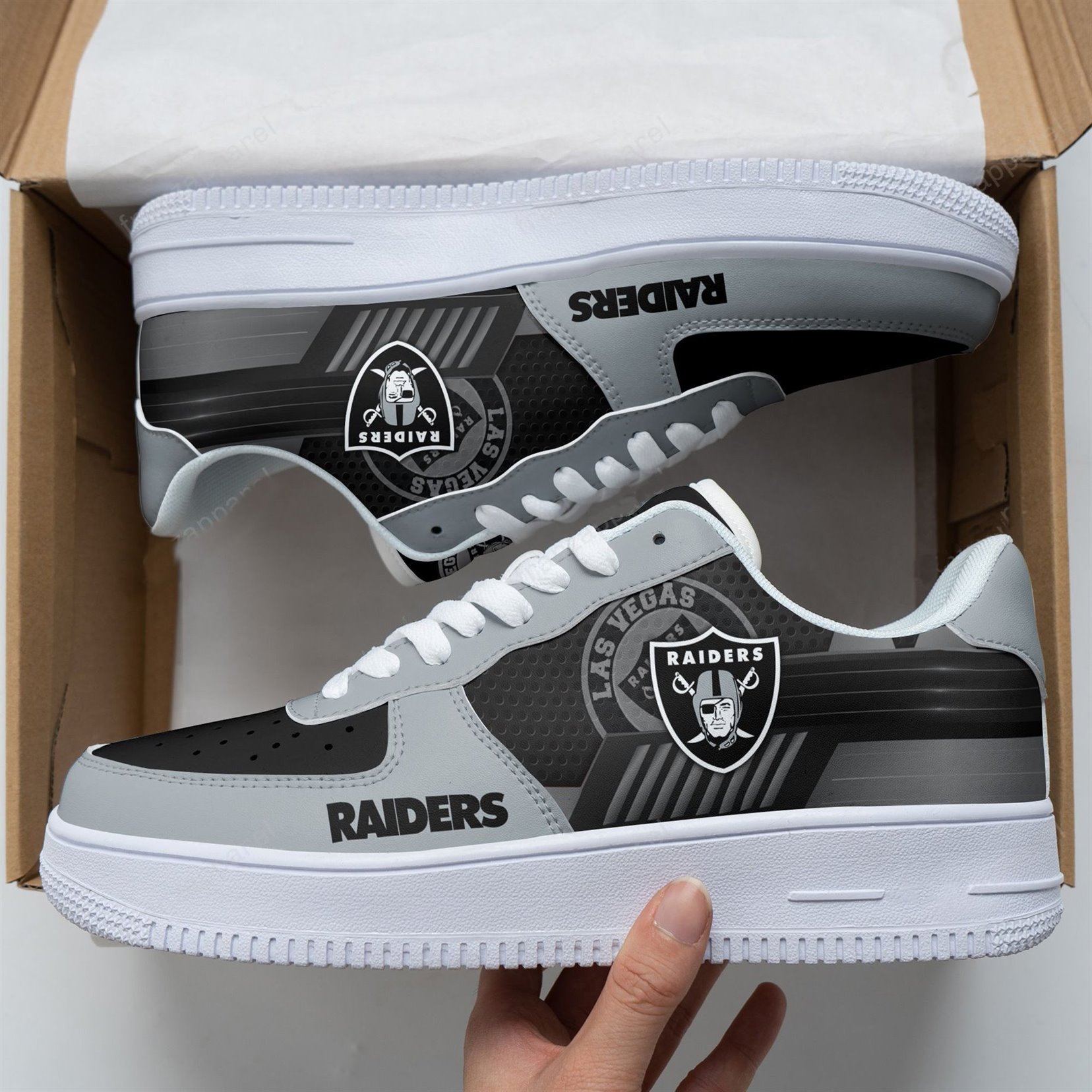 Las Vegas Raiders Af 1 Sneakers 100Rb-Naf For Men Women