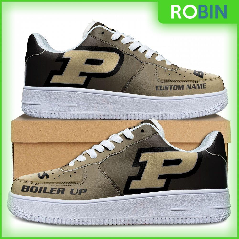 Personalized Purdue Boilermakers Sneakers Custom Af 1 Shoes For Men Women