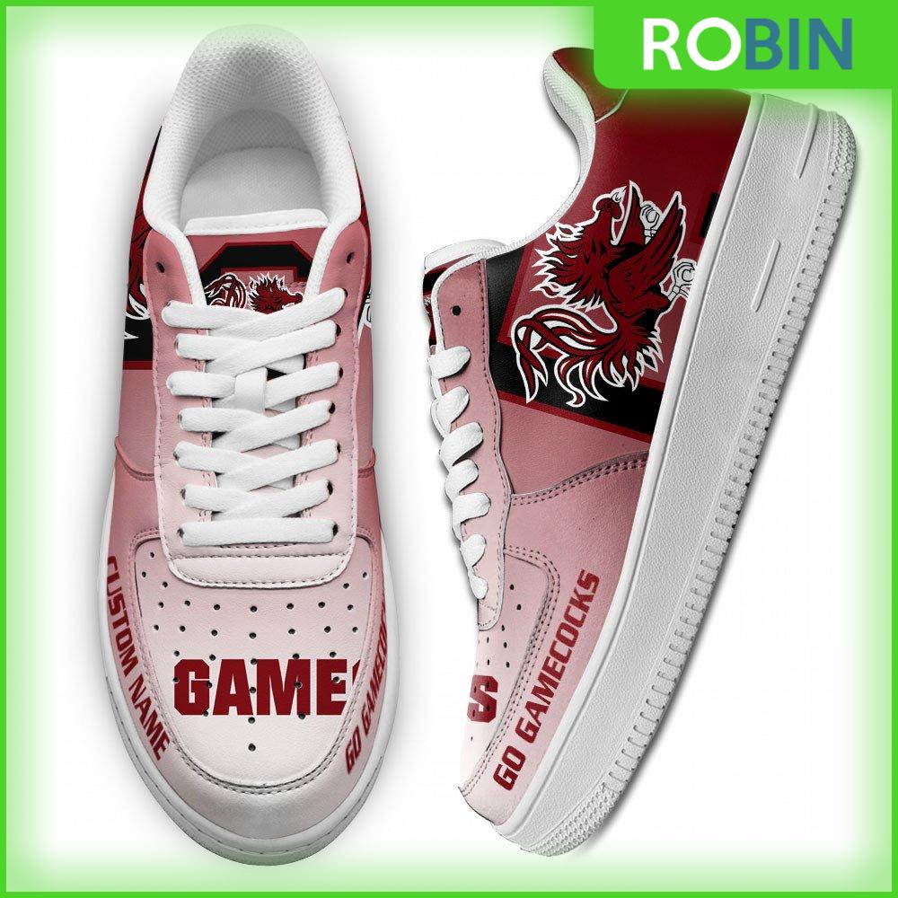 South Carolina Gamecocks Custom Air Force 1 Sneakes For Men Women