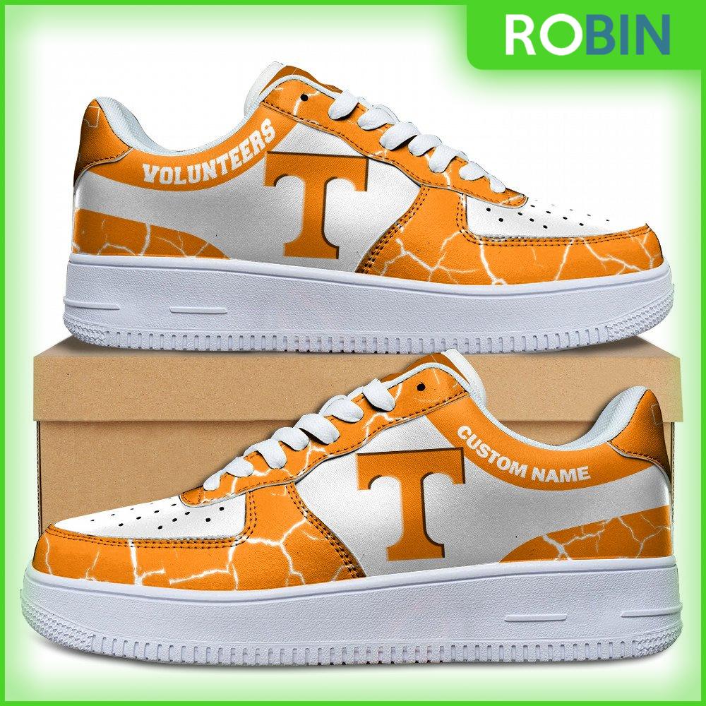 Personalized Tennessee Volunteers Ncaa Custom Air Force 1 Sneakes For Men Women