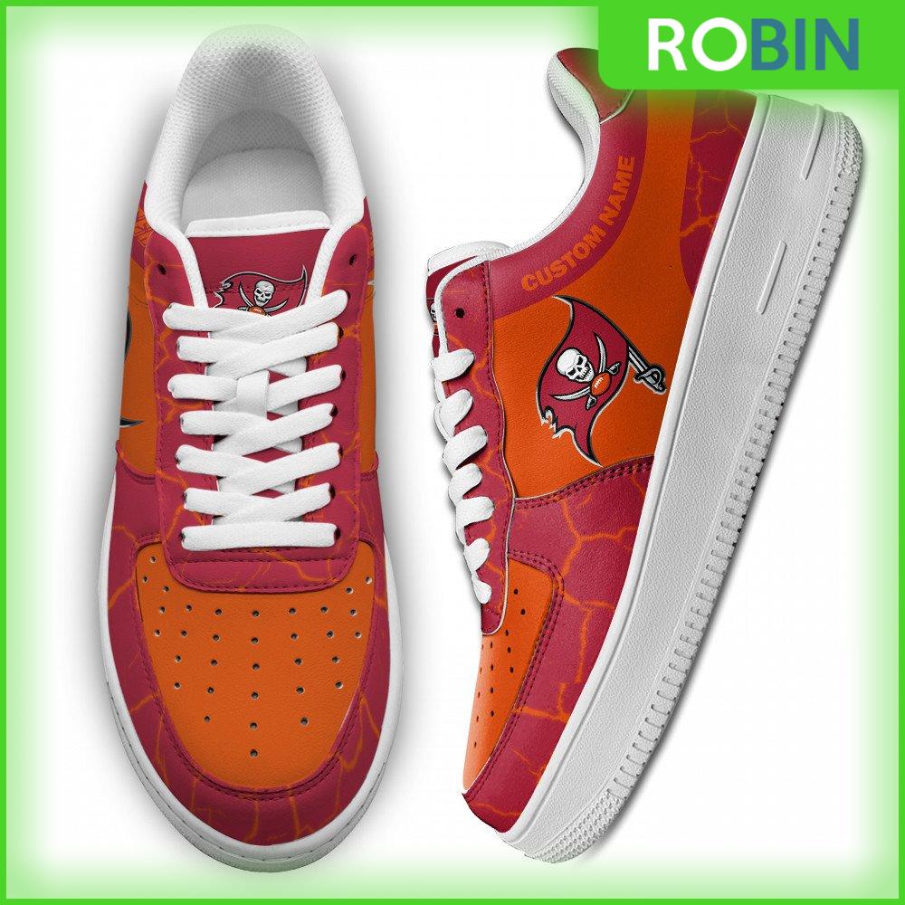 Tampa Bay Buccaneers Nfl Custom Air Force 1 Sneakes For Men Women