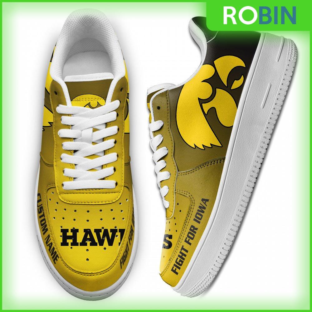 Iowa Hawkeyes Sneakers Custom Af 1 Shoes For Men Women