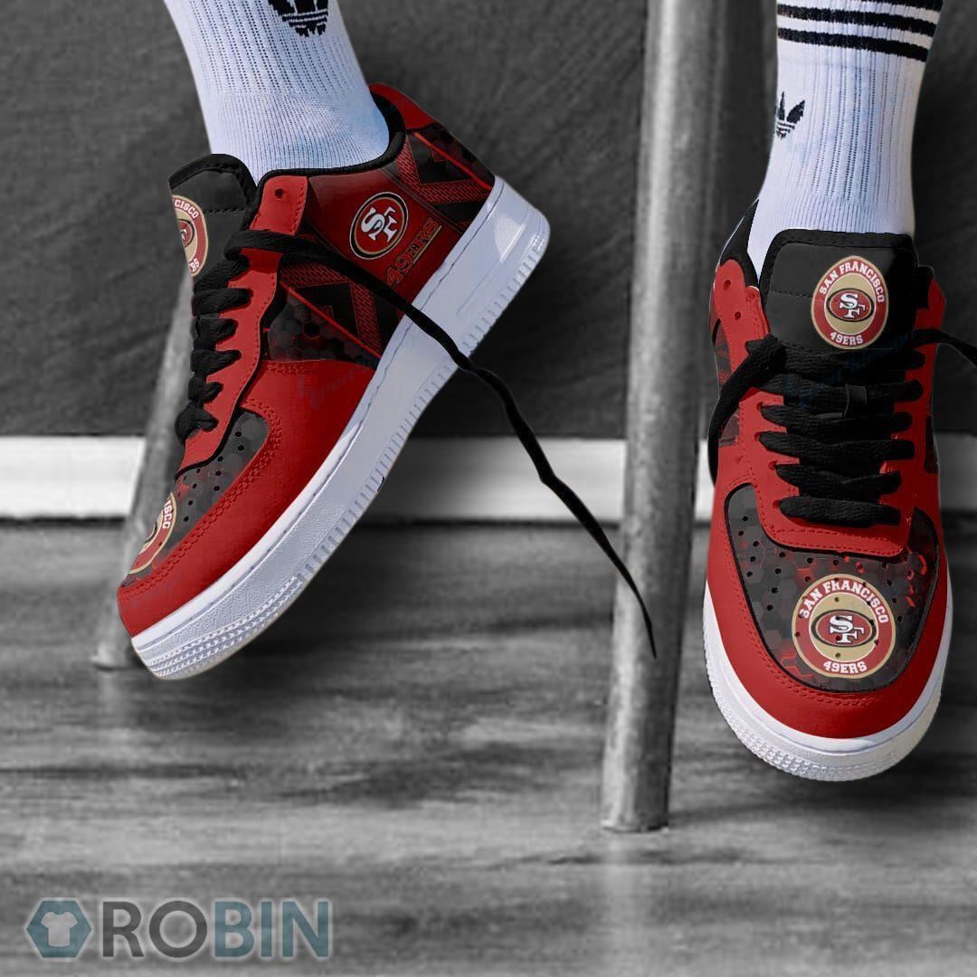 San Francisco 49Ers Air Force 1 Sneakers For Fans For Men Women