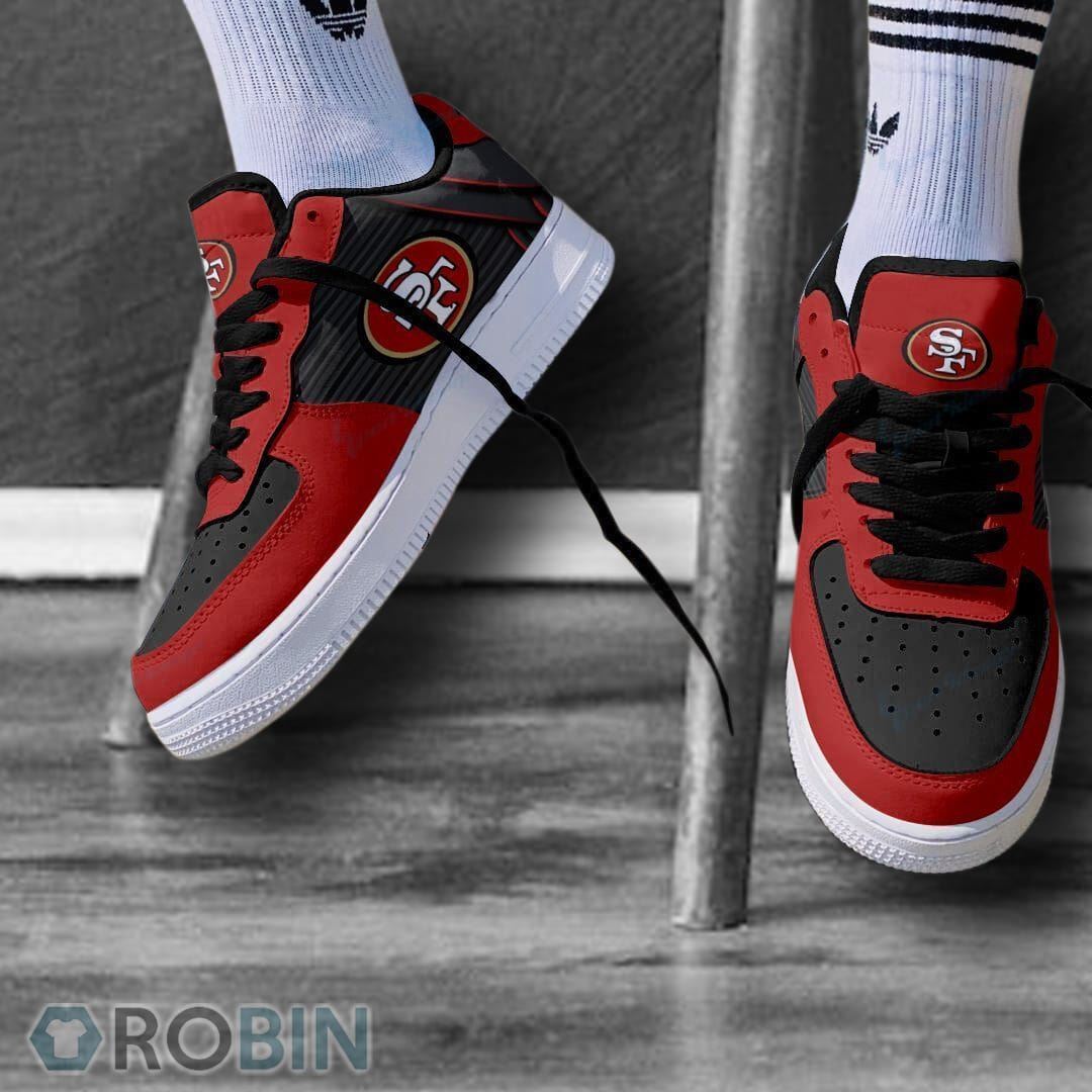 San Francisco 49Ers Air Force 1 Sneakers For Men Women Special Af1 Collection