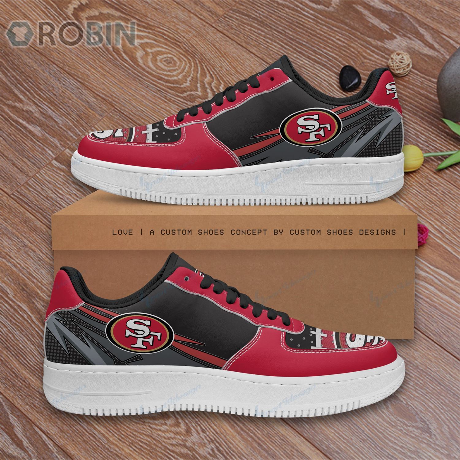 San Francisco 49Ers Custom Sneaker For Men Women Style Special 