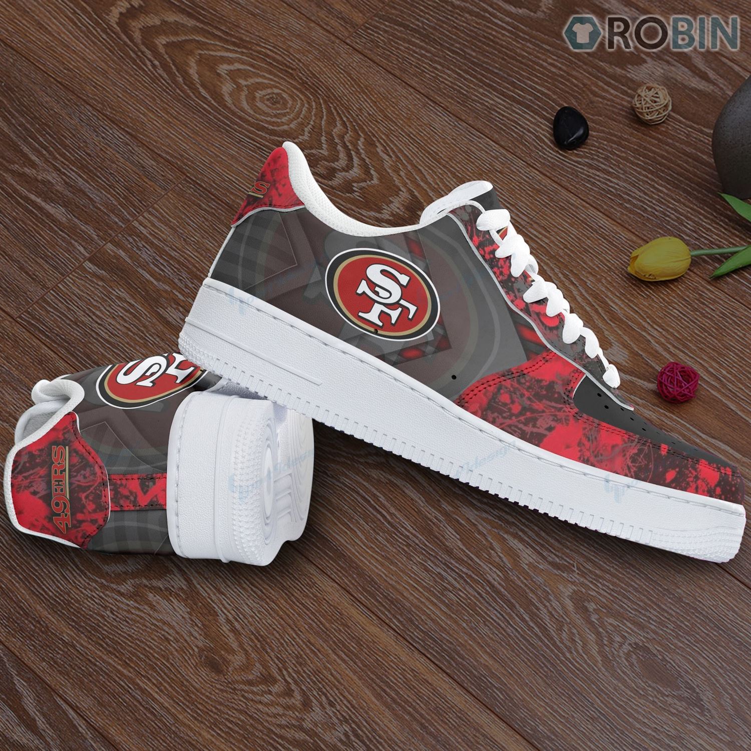San Francisco 49Ers Air Force 1 Sneakers For Men Women Style Special 